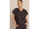 Studio Anneloes Renske paisley top 8714 espresso/kit
