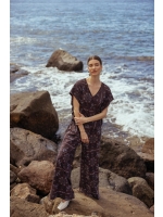 Studio Anneloes Renske paisley top 8714 espresso/kit