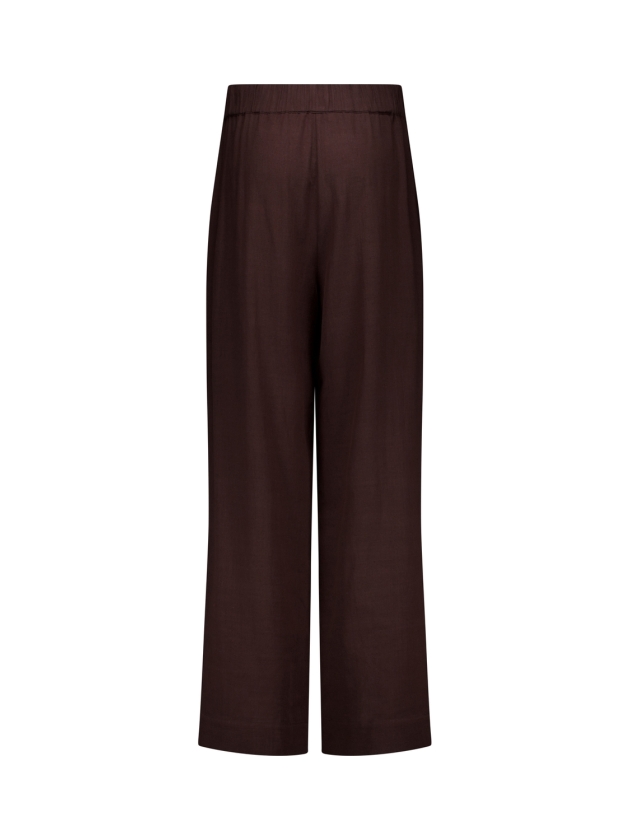 Studio Anneloes Grace linen trousers 8700 espresso