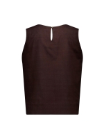 Studio Anneloes Gilian linen top 8700 espresso