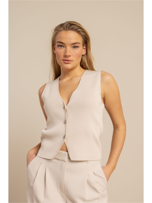 Studio Anneloes Fenna knitted gilet 1400 kit