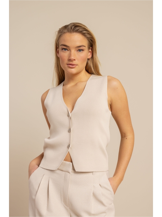 Studio Anneloes Fenna knitted gilet 1400 kit