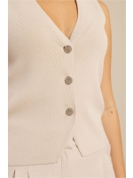Studio Anneloes Fenna knitted gilet 1400 kit