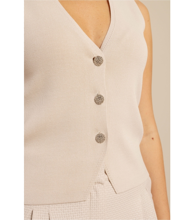 Studio Anneloes Fenna knitted gilet 1400 kit