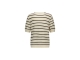 Studio Anneloes Yara stripe cardigan 1787 ecru/espresso