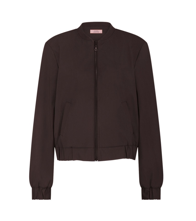 Studio Anneloes Benja bomber jacket 8700 espresso