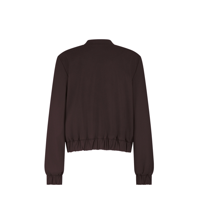 Studio Anneloes Benja bomber jacket 8700 espresso