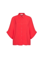 By-Bar Amsterdam sunny satin stripe blouse 1318-lollipop