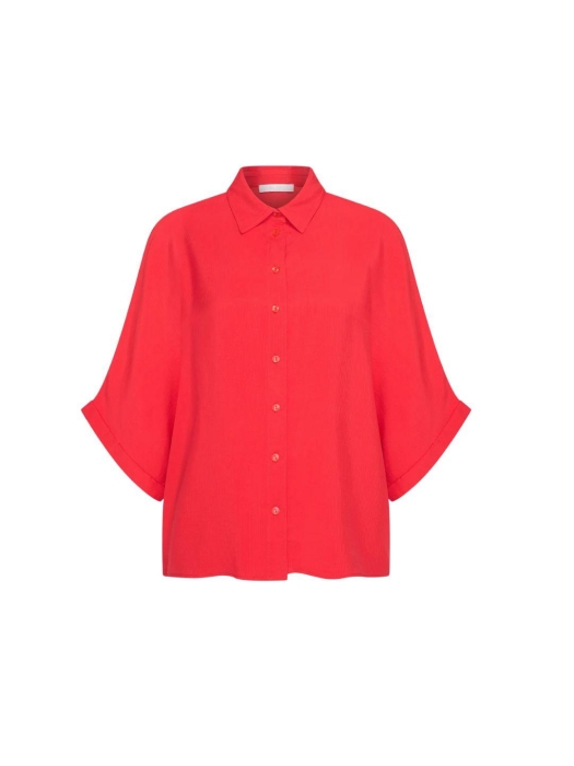By-Bar Amsterdam sunny satin stripe blouse 1318-lollipop