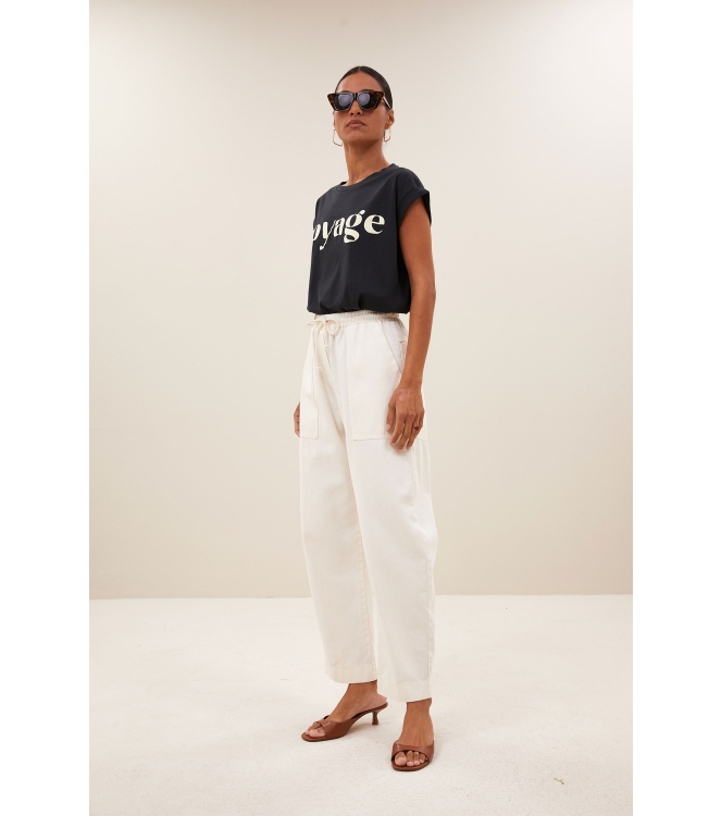 By-Bar Amsterdam tobi voyage top 861-jet black