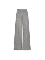 By-Bar Amsterdam benji silky stripe pants 886-jet black stripe