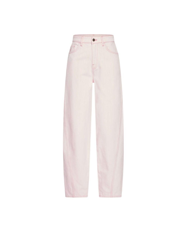 By-Bar Amsterdam begum slub jeans 359-light pink