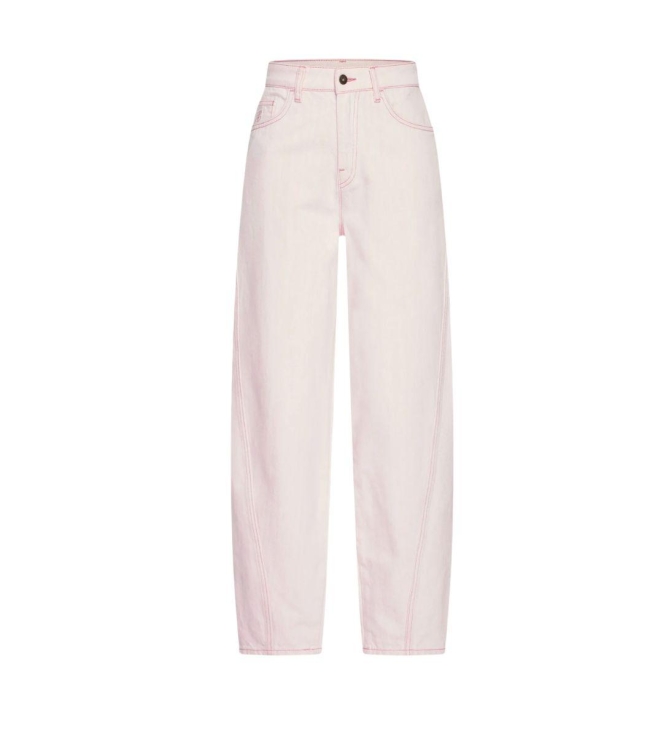 By-Bar Amsterdam begum slub jeans 359-light pink