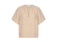 By-Bar Amsterdam vina linen blouse 730-biscuit