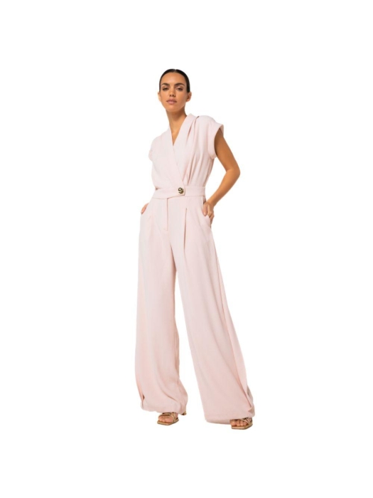 Caroline Biss Jumpsuit crepe Nude