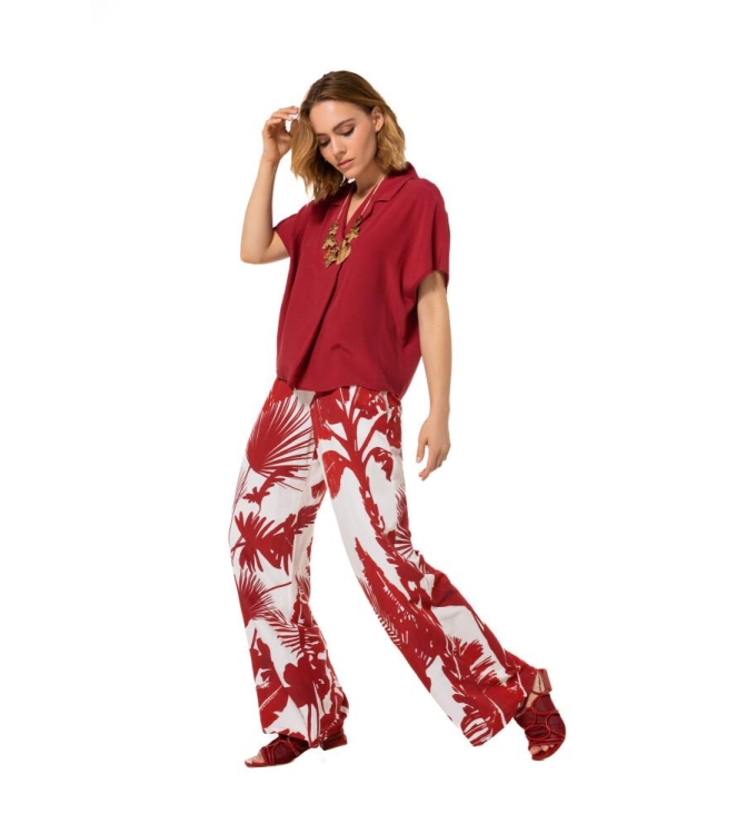 Caroline Biss Tuniek Dark Red