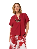 Caroline Biss Tuniek Dark Red