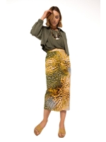 Caroline Biss Top Khaki