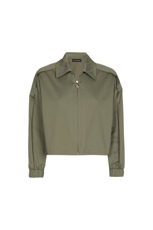 Caroline Biss Blouson Khaki