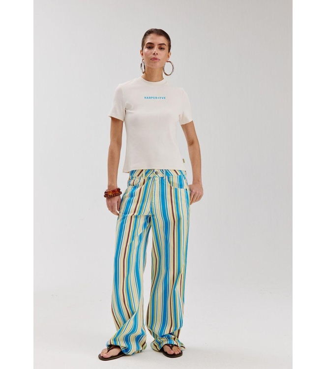 Harper and Yve MAYRA-PA 1288 multi stripe blue