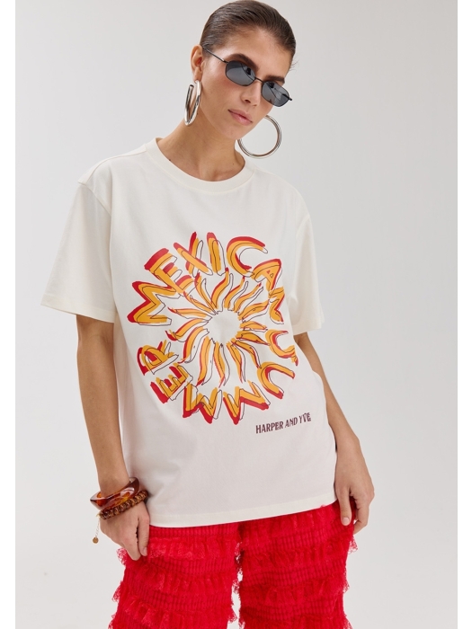 Harper and Yve MEXICANSUN-SS 101 ecru
