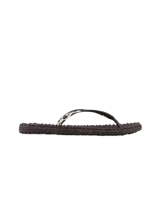 Ilse Jacobsen Flip-Flops 263 Brown panthera print