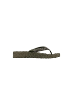 Ilse Jacobsen Flip Flop on platform sole 410 Army