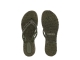 Ilse Jacobsen Flip Flop on platform sole 410 Army