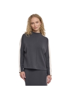 Rino en Pelle Pullover with high neck 10175 dark navy