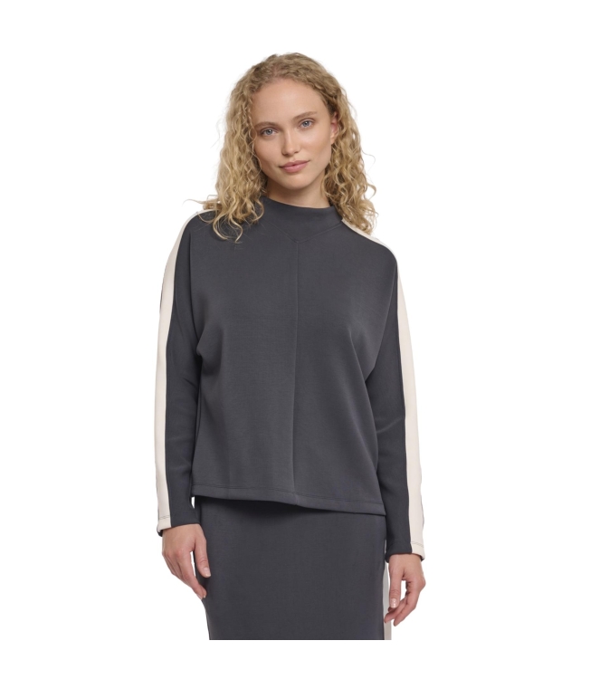 Rino en Pelle Pullover with high neck 10175 dark navy