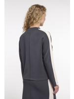 Rino en Pelle Pullover with high neck 10175 dark navy
