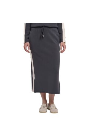 Rino en Pelle Midi skirt 10175 dark navy