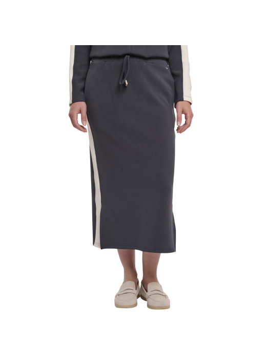 Rino en Pelle Midi skirt 10175 dark navy