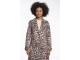 Rino en Pelle Single breasted coat 8980 leopard
