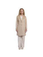 Rino en Pelle Single breasted coat 10866 oat