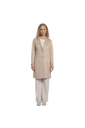 Rino en Pelle Single breasted coat 10866 oat