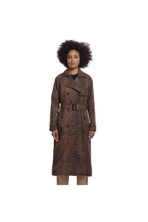 Rino en Pelle Double breasted coat 8980 leopard