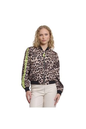Rino en Pelle Bomber jacket 11032 leopard neon