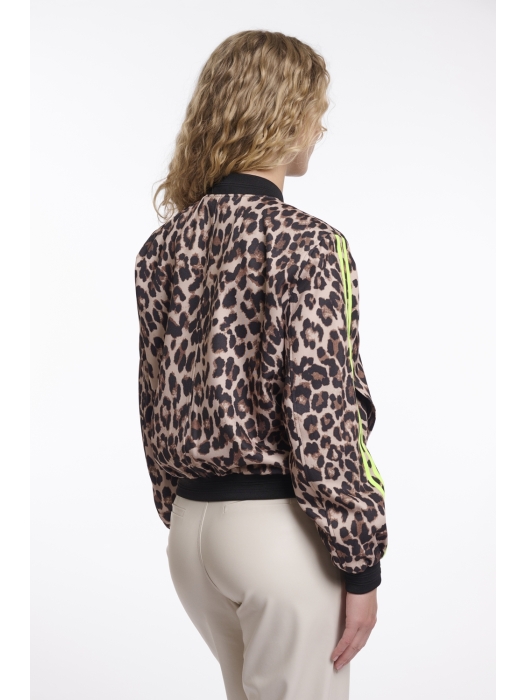 Rino en Pelle Bomber jacket 11032 leopard neon