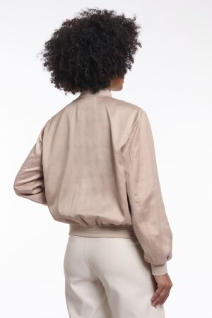 Rino en Pelle Bomber jacket 11018 smoked pearl