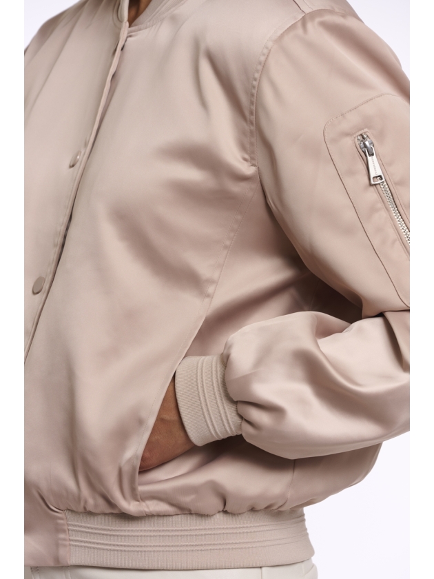 Rino en Pelle Bomber jacket 11018 smoked pearl
