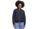 Rino en Pelle Light quilted bomber with zipper 10175 dark navy