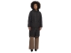 Rino en Pelle Long light quilted coat 9900 black