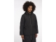 Rino en Pelle Long light quilted coat 9900 black