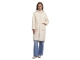 Rino en Pelle Long light quilted coat 9030 birch