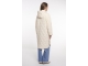 Rino en Pelle Long light quilted coat 9030 birch