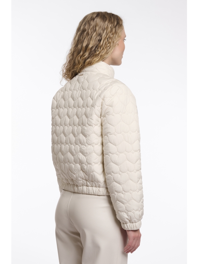 Rino en Pelle Light padded cropped jacket 9030 birch