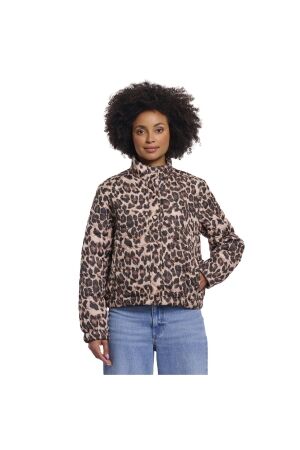 Rino en Pelle Light padded cropped jacket 8980 leopard