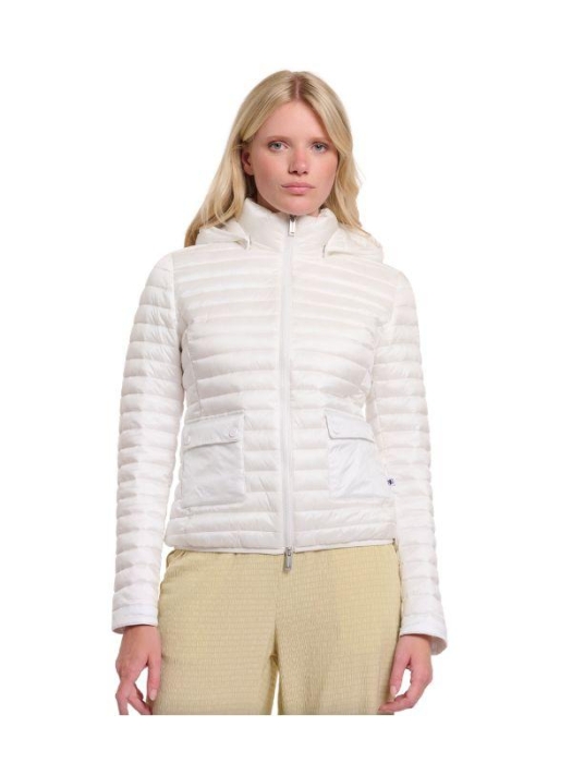 Rino en Pelle Light padded fitted jacket 70 snow white