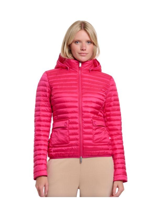 Rino en Pelle Light padded fitted jacket 10996 pink punch